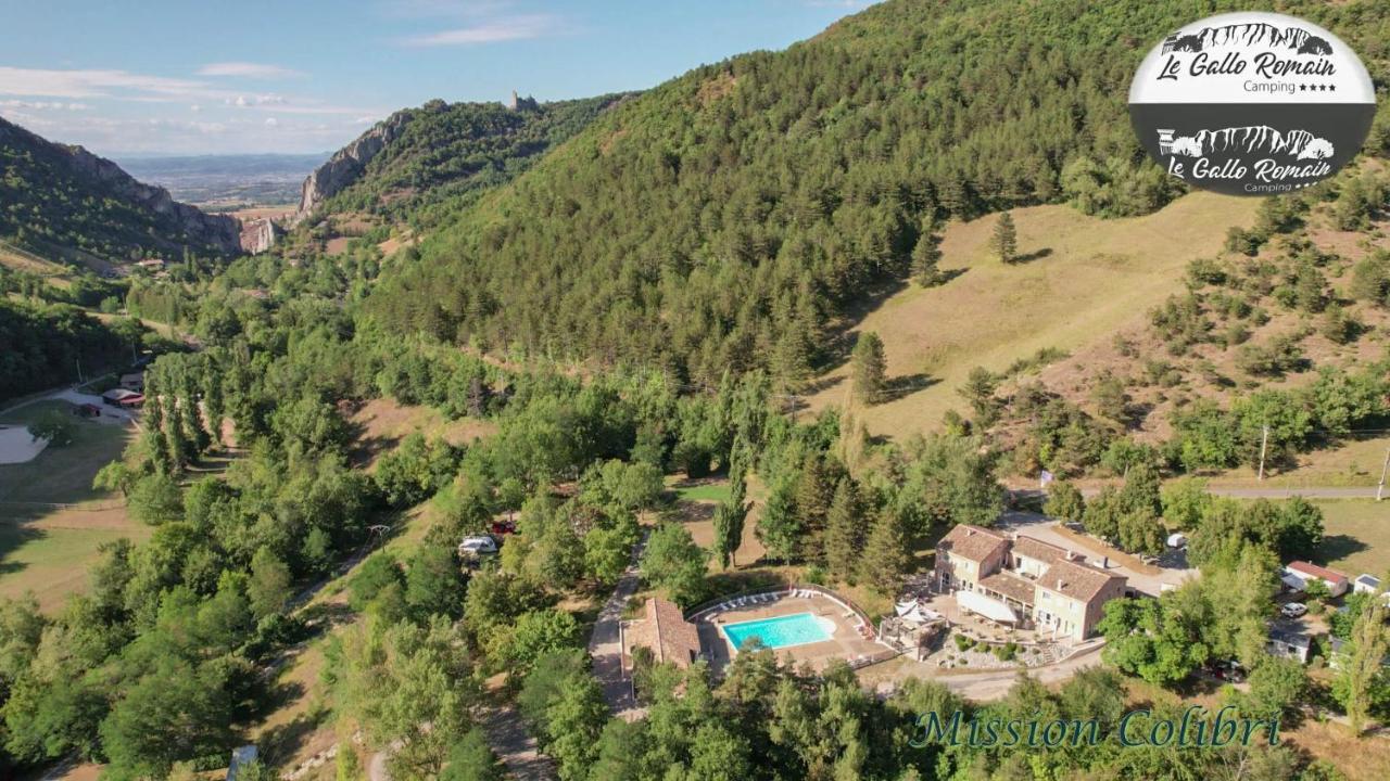 Camping Le Gallo Romain Barbieres Екстериор снимка