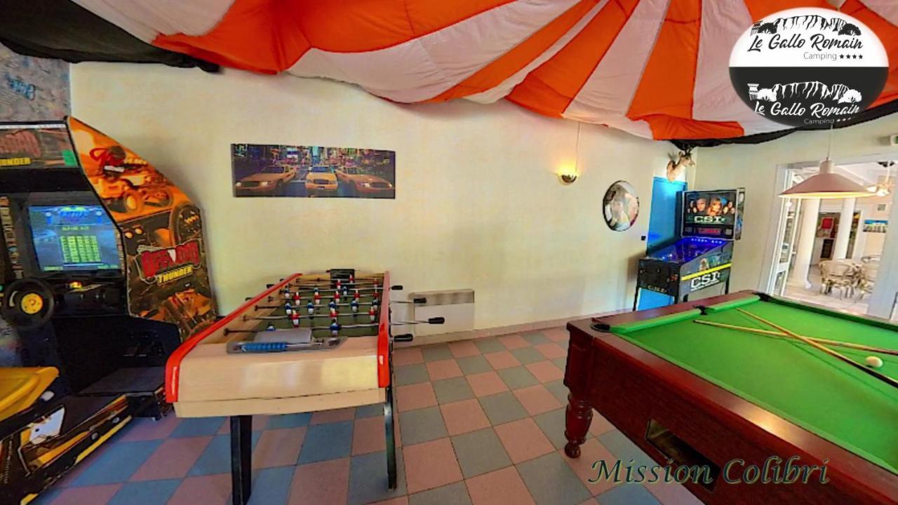 Camping Le Gallo Romain Barbieres Екстериор снимка