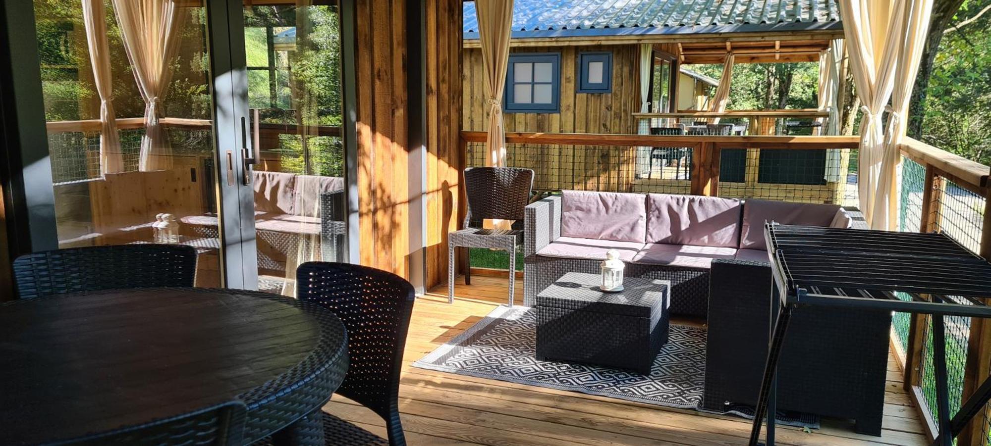 Camping Le Gallo Romain Barbieres Екстериор снимка