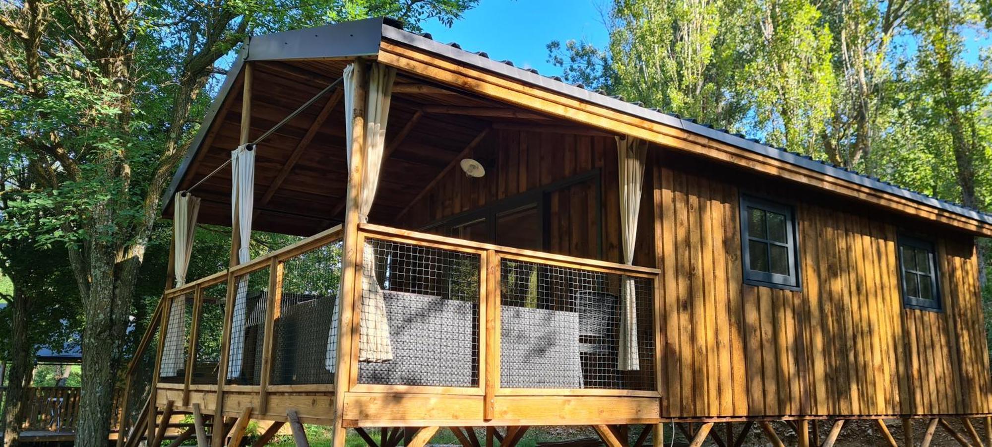 Camping Le Gallo Romain Barbieres Екстериор снимка