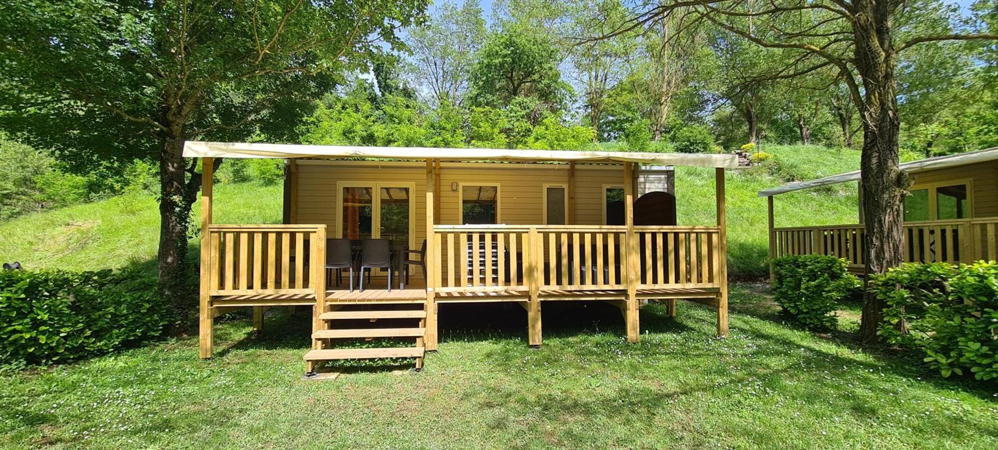 Camping Le Gallo Romain Barbieres Екстериор снимка
