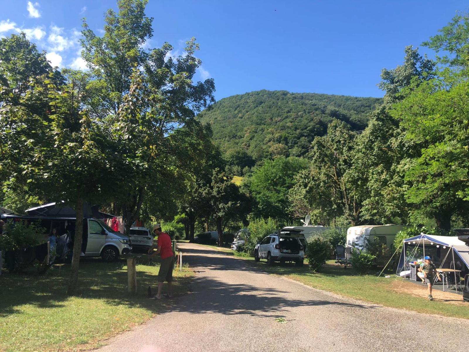 Camping Le Gallo Romain Barbieres Екстериор снимка