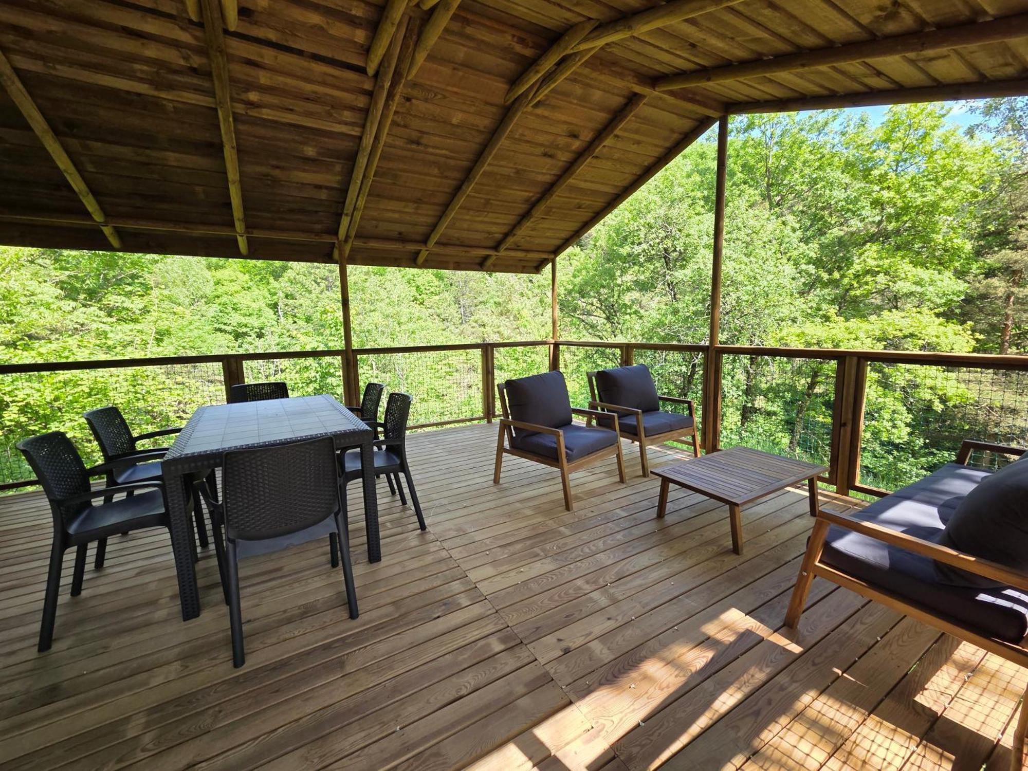 Camping Le Gallo Romain Barbieres Екстериор снимка