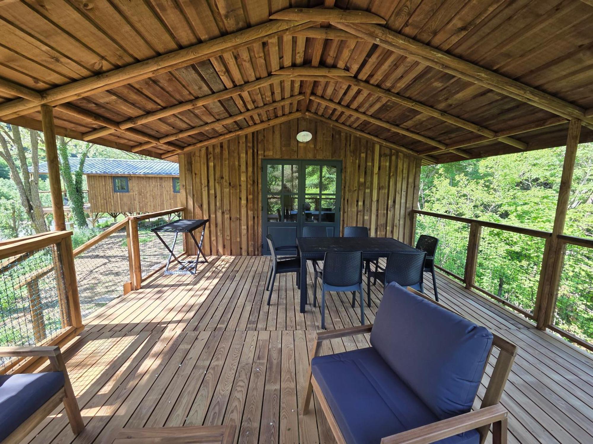 Camping Le Gallo Romain Barbieres Екстериор снимка