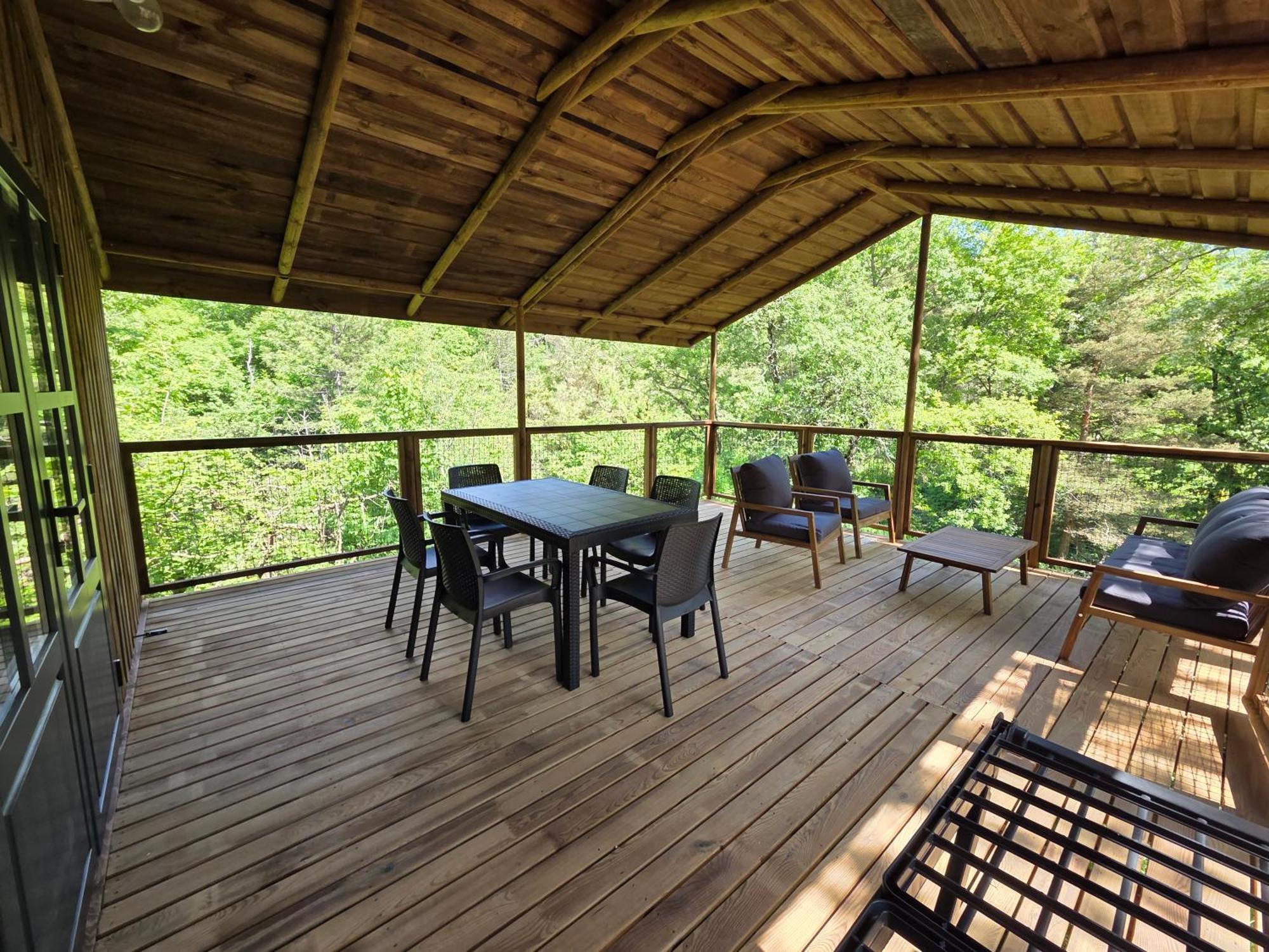 Camping Le Gallo Romain Barbieres Екстериор снимка